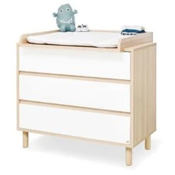 Pinolino Flow Wickelkommode Breit 3 Schubkästen - Toppreis