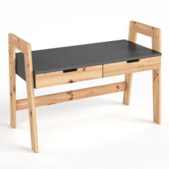 Nature Kid Cory Kinderzimmer Anthrazit 8-teilig Mit Hausbett 90 X 200 Cm, Dach & Schreibtisch 14 Nature Kid Cory Kinderzimmer Anthrazit 8-teilig Mit Hausbett 90 X 200 Cm, Dach & Schreibtisch -Babyprodukte 100178 tisch catania whiteroom 2k quadrat