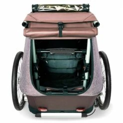 Croozer Kid Vaaya 1 Blossom Red 2in1 Fahrradanhänger & Buggy-Set -Babyprodukte 121001122 croozer kid vayaa 1 blossom red kofferraum geoeffnet