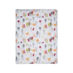 Schardt Krabbeldecke Waldtiere 100x135 Cm Kuschelige Unterlage Zum Spielen
