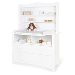 Pinolino Florentina Wickelkommode Extrabreit Inkl. Regalaufsatz