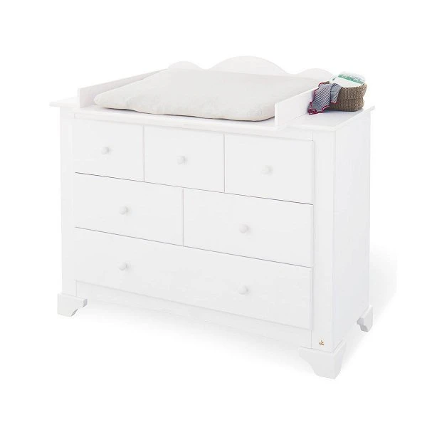 Pinolino Pino Wickelkommode Breit Kiefer Massiv, Weiß - Zum Toppreis 1 Pinolino Pino Wickelkommode Breit Kiefer Massiv, Weiß - Zum Toppreis