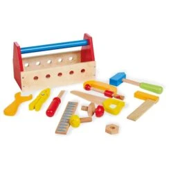 Pinolino Werkzeugwagen Kalle, Blau Linde Und MDF, Klar Und Bunt Lackiert 7 Pinolino Werkzeugwagen Kalle, Blau Linde Und MDF, Klar Und Bunt Lackiert -Babyprodukte 228407 1