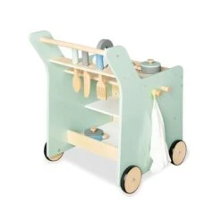 Pinolino Kinderküche Kalle, Pastellgrün Massivholz Und MDF, Klar & Bunt Lackiert -Babyprodukte 229462 01 gr