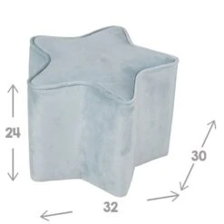 Roba Lil Sofa Set Mittel Roba Style Türkis Inkl. Kindersofa, Sternenhocker & Dekokissen Stern -Babyprodukte 231s08m3 04 1