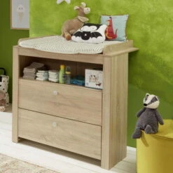 Trendteam Olivia Babyzimmer 3-türiger Schrank Eiche Sägerau 7 Trendteam Olivia Babyzimmer 3-türiger Schrank Eiche Sägerau -Babyprodukte 26892