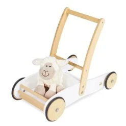 Pinolino Lauflernwagen Uli Weiß Buche Massiv - Mit Bremssystem -Babyprodukte 269477 1