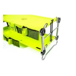 Kid-O-Bunk Campingbett Grün Mit Seitentaschen Etagenbett Von Disc-O-Bed -Babyprodukte 30005bo kid o bunk gruen etagenbett 1