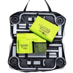 Kid-O-Bed Einzelbett Grün Mit Geradem Rahmen Das Campingbett Von Disc-O-Bed -Babyprodukte 30005sn gruen gerade 1