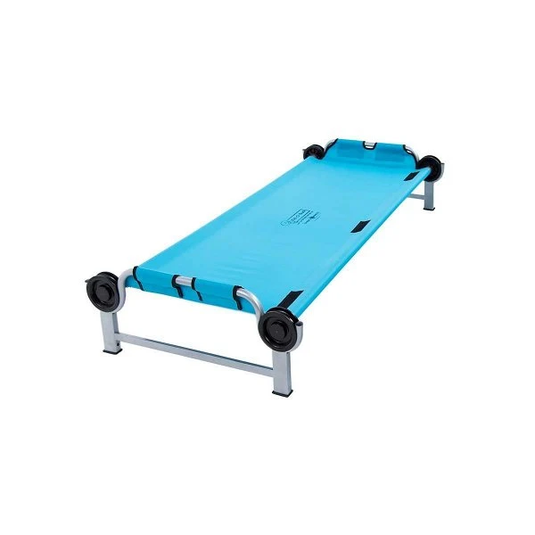 Kid-O-Bed Einzelbett Blau Mit Geradem Rahmen Das Campingbett Von Disc-O-Bed 1 Kid-O-Bed Einzelbett Blau Mit Geradem Rahmen Das Campingbett Von Disc-O-Bed