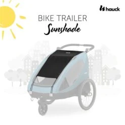 Hauck Bike Trailer Sunshade Sonnenschutz -Babyprodukte 4007923550366.pt01.bike trailer sunshade black