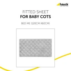 Hauck Bed Me 120x60 Spannbettlaken 11 Hauck Bed Me 120x60 Spannbettlaken -Babyprodukte 4007923599167.pt01.bed me 120x60 cm white