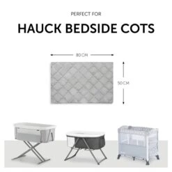 Hauck Bed Me 80x50 Spannbettlaken 10 Hauck Bed Me 80x50 Spannbettlaken -Babyprodukte 4007923599198.pt02.bed me 80x50 cm grey