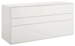 Now! By Hülsta Easy Baukasten 4R Groß Reinweiß 3 Schubladen