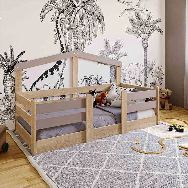 Nature Kid My House Hausbett Natur/grau 90 X 200 Cm 1 Nature Kid My House Hausbett Natur/grau 90 X 200 Cm