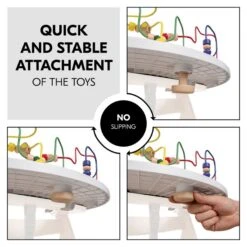 Hauck Alpha Play Moving Set Spielbrett Mit Motorikschleife Für Den Alpha+ Water Animals -Babyprodukte 4894352808003.pt06.alpha play moving set white