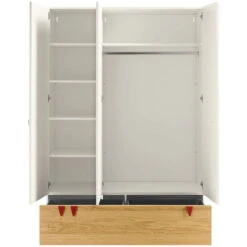 Hülsta Now! Minimo Kinderzimmer 3türig Weiß/natur Inkl. Wickelkommode & Wickelauflage 13 Hülsta Now! Minimo Kinderzimmer 3türig Weiß/natur Inkl. Wickelkommode & Wickelauflage -Babyprodukte 51236 huelsta now minimo 161278f4 gr 4