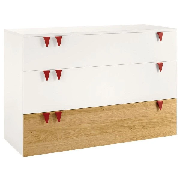 Hülsta Now! Minimo Kinderzimmer 3-türig Schneeweiß/Natureiche Inkl. Wickelaufsatz 4 Hülsta Now! Minimo Kinderzimmer 3-türig Schneeweiß/Natureiche Inkl. Wickelaufsatz – Bild 4