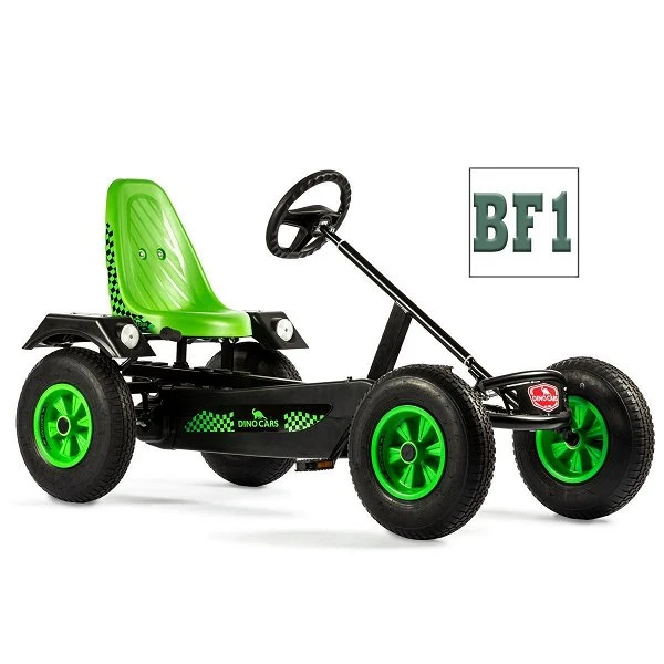 Dino Cars Sport BF1 GoKart Grün Mit Bremsfreilauf & Pendelachse 1 Dino Cars Sport BF1 GoKart Grün Mit Bremsfreilauf & Pendelachse