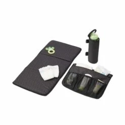 Gesslein Wickeltasche No.4 Schwarz/tabac Mit Kunstleder -Babyprodukte 6351 607000 wickeltasche no4 inhalt 1