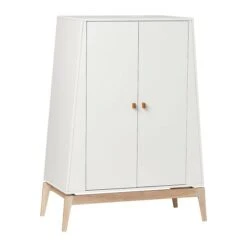 Leander Luna Kinderzimmer Sparset Weiß/eiche Babybett Und Kleiderschrank Konfigurierbar 11 Leander Luna Kinderzimmer Sparset Weiß/eiche Babybett Und Kleiderschrank Konfigurierbar -Babyprodukte 720210 03 leander luna wardrobe small white oak 6 1