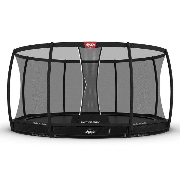 Berg Champion InGround 430 Trampolin Schwarz Mit Sicherheitsnetz Deluxe 1 Berg Champion InGround 430 Trampolin Schwarz Mit Sicherheitsnetz Deluxe