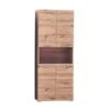 Trendteam Amanda Hochschrank 73x190x31 Cm Asteiche / Asteiche