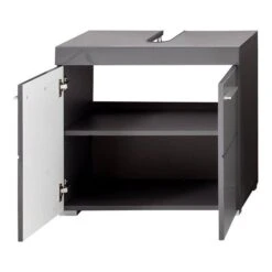 Trendteam Amanda Badmöbel 163x190x34 Cm 5-teilig Agave Grau -Babyprodukte amanda bd 1393 301 21 freisteller 3 1