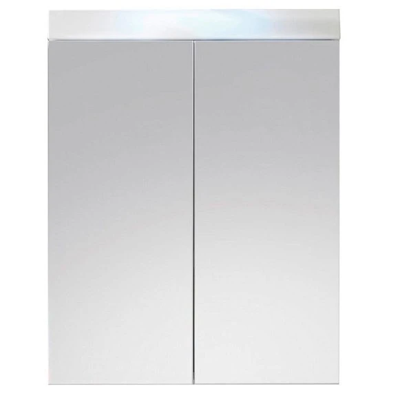 Trendteam Amanda Spiegelschrank 60x77x17 Cm Weiß 1 Trendteam Amanda Spiegelschrank 60x77x17 Cm Weiß