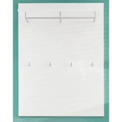 Trendteam Amanda Garderobenpaneel 91x120x27 Cm Weiß