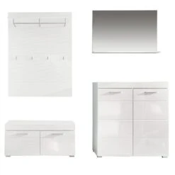 Trendteam Amanda Garderobe Kombination 4-teilig Weiß