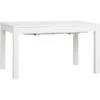 VOX Simple Ausziehtisch Rechteckig Weiß 76-166x166,5 Cm