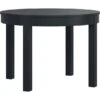 VOX Simple Ausziehtisch Rund Schwarz 110-160-210x110 Cm