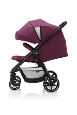 Britax Römer B-AGILE M Elephant Cherry Wine -Babyprodukte b agile m cherrywine 01 layflat 2019