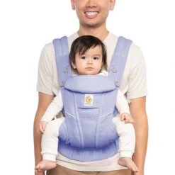 Ergobaby Omni Breeze Blue Lavender Babytrage -Babyprodukte baby carrier omni breeze lavender 3 1