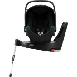 Britax Römer Baby Safe 3 I-Size Bundle Space Black Inkl. Flex Base ISense -Babyprodukte baby safe 3 i size spaceblack 05 90degrees 2021