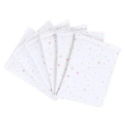 Babybay Nestchen Ultrafresh Piqué Für Original Weiß, Mit Sternemix Sand/beere