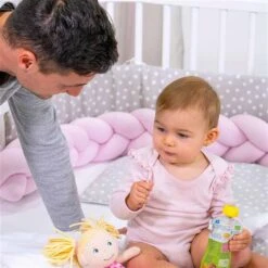 Babybay Nestchenschlange Geflochten Rosé 9 Babybay Nestchenschlange Geflochten Rosé -Babyprodukte babybay nestchenschlange geflochten aqua 500975 005 1 1 1 1