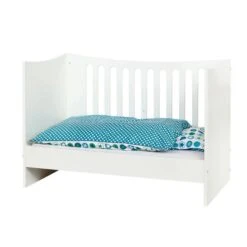 Manis-h Babybett 70 X 140 Cm Mit Buchefüßen - 2 Farben Wählbar -Babyprodukte babybett 10987 sofa gr