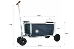 Beachtrekker LiFe Bollerwagen Blau Stabil Und Leicht Inkl. Feststellbremse 21 Beachtrekker LiFe Bollerwagen Blau Stabil Und Leicht Inkl. Feststellbremse -Babyprodukte beachtrekker life info abmessungen 1