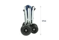 Beachtrekker LiFe Bollerwagen Braun Stabil Und Leicht Inkl. Feststellbremse -Babyprodukte beachtrekker life info abmessungen eingeklappt 2