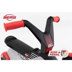 Berg Go2 SparX Red Gokart & Rutschroller -Babyprodukte berg go2 sparx red steering wheel detail 1 1