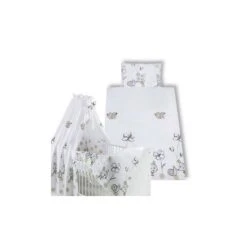 Schardt Capucine Bettset 4-teilig Mit Bettwäsche, Himmel Und Nestchen