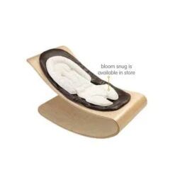 Bloom Coco Stylewood Babywippe Inkl. Sitzeinlage Cappuccino -Babyprodukte blum snug 2