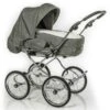 HESBA Calido Kinderwagen Außen 703 Innen 173 Räder Schwarz 30 Cm