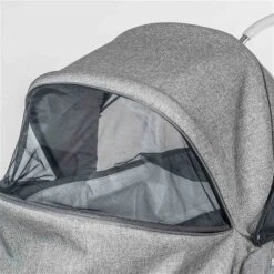 HESBA Calido Individuell Konfigurierbar -Babyprodukte calido canopy opened backside view 1