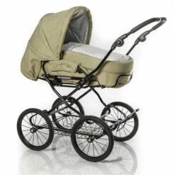 HESBA Condor Light Kinderwagen Außen 285 Innen 200 Black Edition - Räder Schwarz 30 Cm