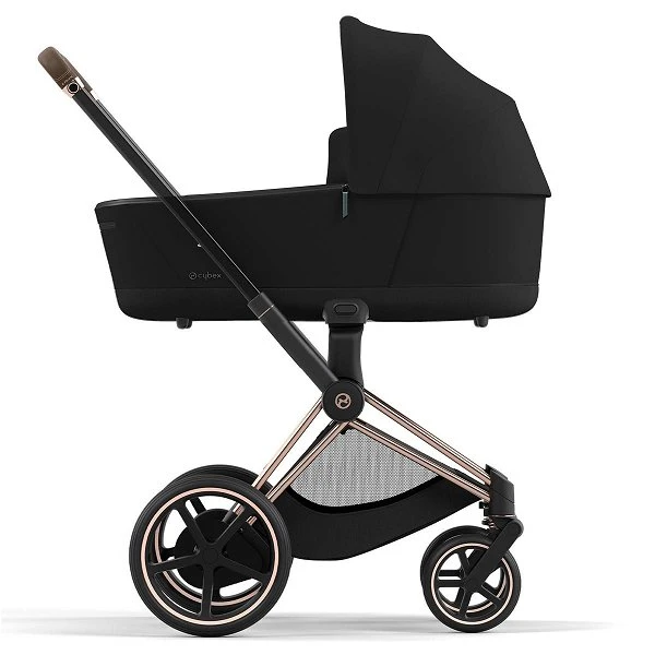 CYBEX E-PRIAM Kinderwagen Sepia Black Bundle New Generation Inkl. 8 Zubehörartikel – Bild 2