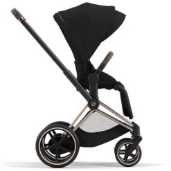 CYBEX E-PRIAM Kinderwagen Sepia Black Bundle New Generation Inkl. 8 Zubehörartikel -Babyprodukte cyb 21 int y270 e priam luxseat rogo dpbl sunvisor screen ultra hd 1 1 1