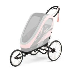 CYBEX ZENO Rahmen Black Mit Pinken Details -Babyprodukte cyb 21 zeno eu y045 sipi greyedout blpi screen hd